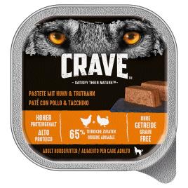 Crave Adult Patê 300 g comida húmida para cães - Cordeiro e vaca