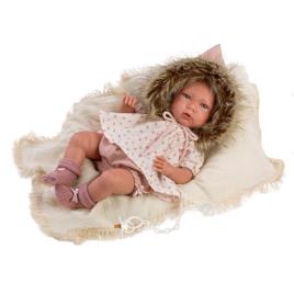 Boneca Mimi c/ Almofada e Mantinha 42cm