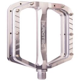 Burgtec Pedais Penthouse Flat Mk5 One Size Silver
