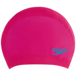 Speedo Touca Natação Junior Long Hair One Size Begonia Pink / Lapis Blue