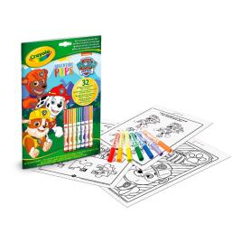 Crayola Atividades Do Livro Marcadores Paw Patrol 7 One Size Multicolor