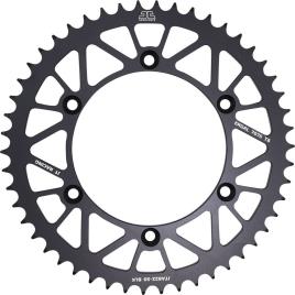 Jt Sprockets Roda Dentada Traseira De Alumínio 520 Jta822.50blk 50t Black