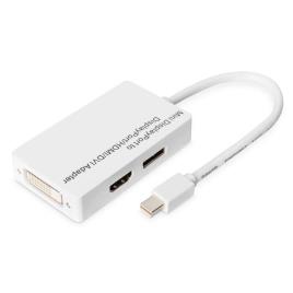 Digitus Adaptador Hdmi Para Mini Displayport Ak-340509-002-w Hdmi+dvi One Size White