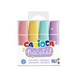 CARIOCA MARCADOR FLOU PASTEL PACK 4