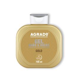 AGRADO GEL BANHO 750ML GOLD