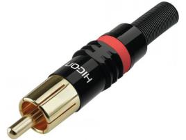 Plug RCA HICONHI-CM03-RED