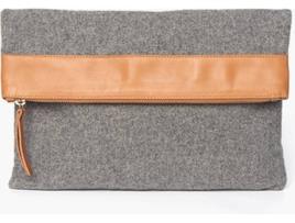 Mala BI-JOY Clutch Tecido Mulher (Cinzento)