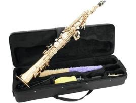 Saxofone Soprano DIMAVERY SP-10 Bb Ouro