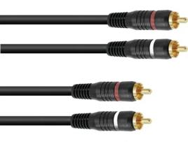 Cabo RCA OMNITRONIC2x2 15m