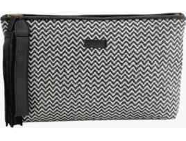 Mala BI-JOY Clutch Isabel Ráfia Mulher (Preto)