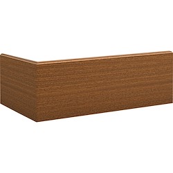 Rodapé de MDF MOGNO ENVERNIZADO 9X1.5X244CM