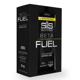 Sis Apple Energy Gels Box Beta Fuel + Nootropics 60ml 6 Unidades One Size Black