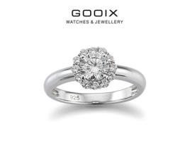 Anel Gooix Prata 925 943-03894-520 Tamanho 52