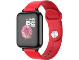 Smartwatch LOHILL DJYDZ Vermelho