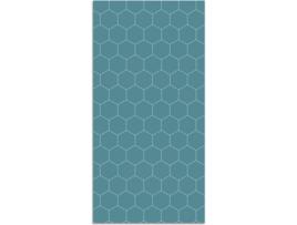 Tapete HOME & LIVING Mosaico de Hexágonos (Azul - 300x200 cm - Vinil)