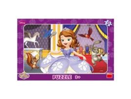 Puzzle Frame 15 Pcs Princesa Sofia Dino