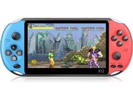 Consola Portátil HSLA X12 Pro (Azul e Vermelho)