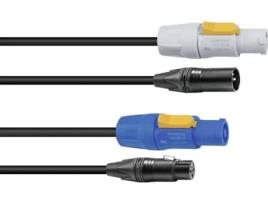 Cabo SOMMER CABLE Dmx Powercon/Xlr 2.5 m