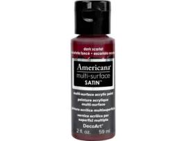 Tinta Acrílica AMERICANA Escarlate Escuro (59 ml)