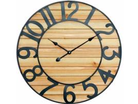 Relógio de Parede THINIA HOME Vintage (Preto - 60 cm)