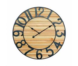 Relógio de Parede THINIA HOME Vintage (Preto - 60 cm)