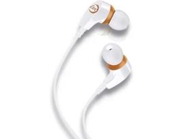 Auriculares com Fio MAGNAT LZR 540 (In Ear - Microfone - Branco)