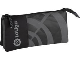 Estojo LALIGA (Preto - Poliéster - 23x11x5 cm)