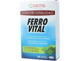 Suplemento Alimentar ORTIS Ferro Vital (24 comprimidos)