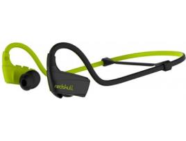 Auriculares Bluetooth DIVACORE RedSkull green (In Ear - Microfone - Verde)