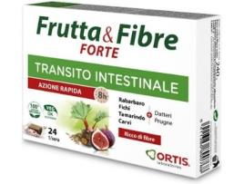 Suplemento Alimentar ORTIS Frutas & Fibras Forte Trânsito Intestinal (24 cubos mastigáveis)