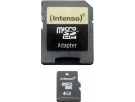 Cartão de Memória INTENSO Secure Digital Card SDHC 4096MB