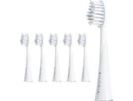 Recargas de Escova de Dentes Elétrico AILORIA Extra Clean Branco 6 Un (Shine Bright)