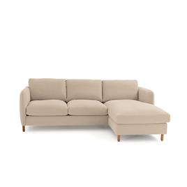 La Redoute Interieurs Sofá-cama de canto, em algodão/linho, Loméo