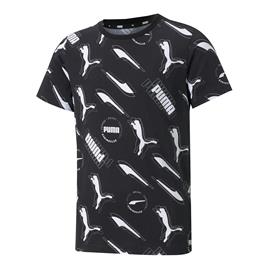 Puma T-shirt estampada, 8-16 anos