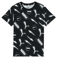 Puma  T-Shirt mangas curtas ALPHA AOP TEE  Preto Disponível em tamanho para rapaz 5 / 6 ans,7 / 8 ans,9 / 10 ans,11 / 12 ans,13 / 14 ans,15 / 16 ans.Criança > Menino > Roupas > Camiseta