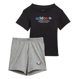 Adidas Originals Conjunto t-shirt e calções, 3 meses - 4 anos