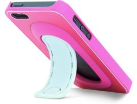 Capa iPhone 5 THUMBS UP IP5FLIPCASPNK Rosa