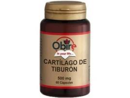 Suplemento Alimentar OBIRE Cartilagem De Tubarão (60 cápsulas de 500mg)