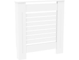 Cobertura do Radiador IBERTIX Lancaster (Branco - 78x19x81.5cm - MDF)
