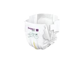 Pack 6x22 Fraldas Bambo Nature Tamanho 1  2 a 4 kg
