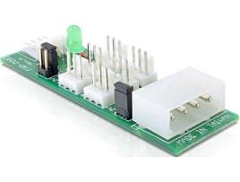 Adaptador de interface DELOCK Distribution Board 6x fan 5V/12V