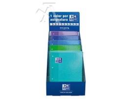 Exp 25 Europeanbook1 A4 80H 90G. Cuad.5X5 Colores Frios