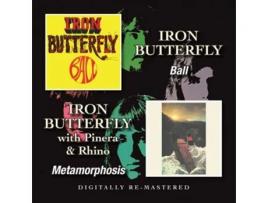 CD Iron Butterfly - Ball / Metamorphosis