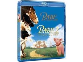 Blu-Ray Babe El Cerdito Valiente 1-2 (Edição em Espanhol)