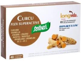 Suplemento Alimentar SANTIVERI Curcuflex Superactive (48 tabletes)