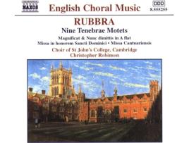 CD Robinson,Chr./St.John's Colleg - Tenebrae Motetten (1CD)
