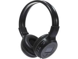 Auscultadores Bluetooth WELUOT B570 (Over Ear - Microfone - Preto)