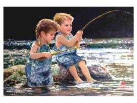 Puzzle Anatolian Tarde de Pesca 260 Peças