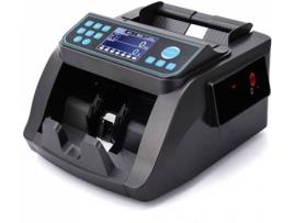 Máquina de Contar Notas GLOBAL 7 MIX107 Totalizadora e Detetora Preto