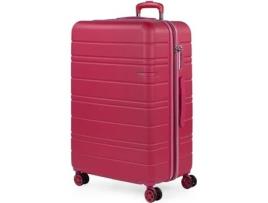 Mala de Viagem JASLEN Trolley Extensível ABS (Grande - 113 L - Rosa)